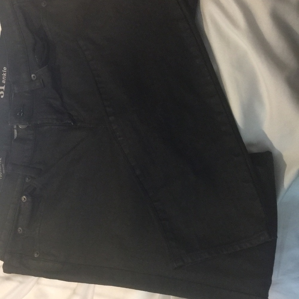 Black J.Crew Toothpick Jeans - Picture 3 of 4